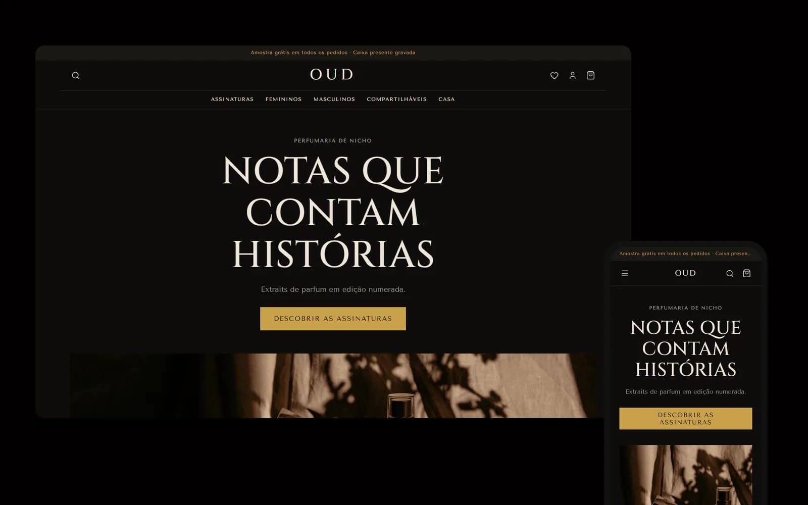Prévia do template Oud