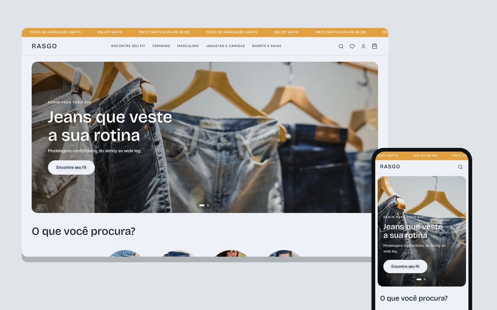 Prévia do template Rasgo